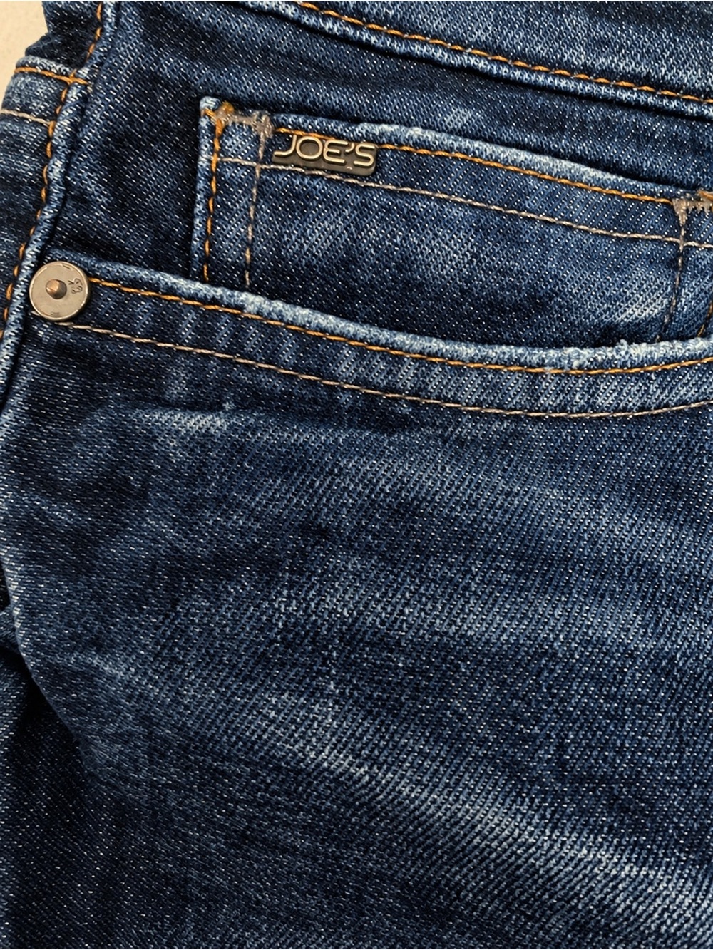 Joe’s Jeans Women’s “Sammy” Stitched, Cuffed Denim Vintage Inspired Shorts - Picture 4 of 9